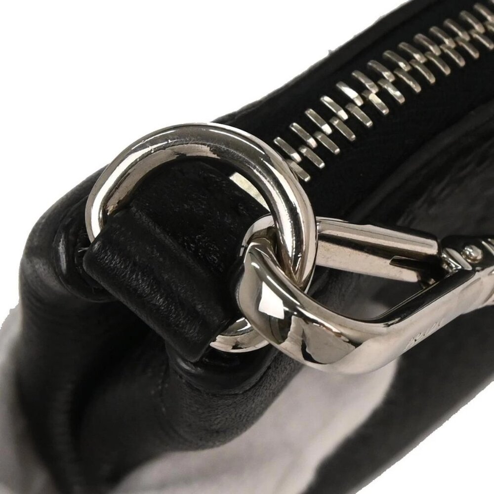 Prada Black Leather Shoulder Bag 7/B 117026 - Picture 6 of 10